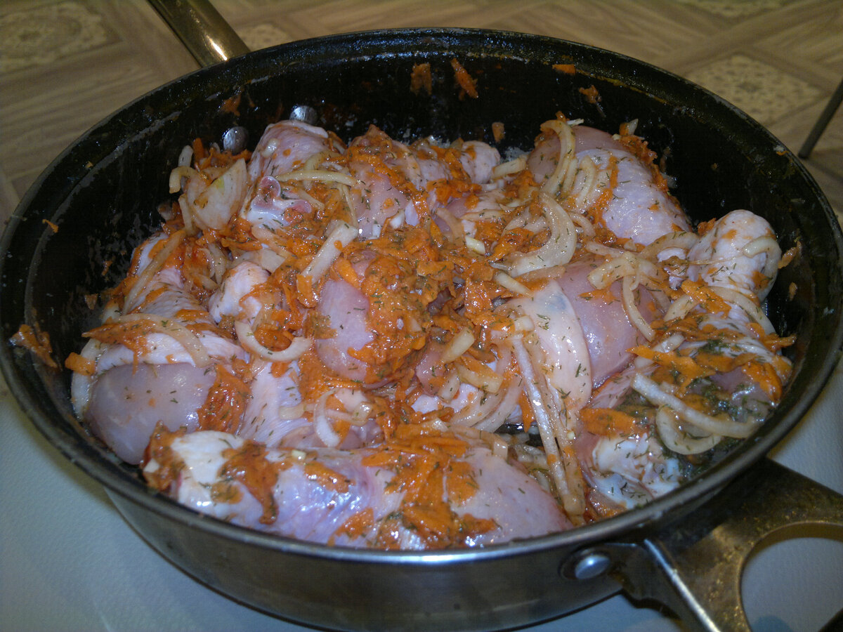   Маринуется.