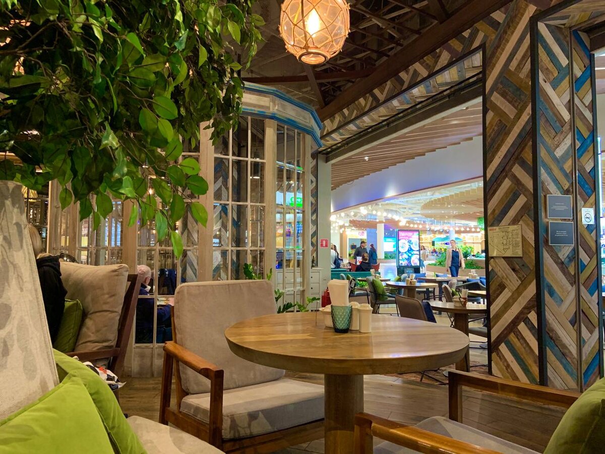 Вид при входе