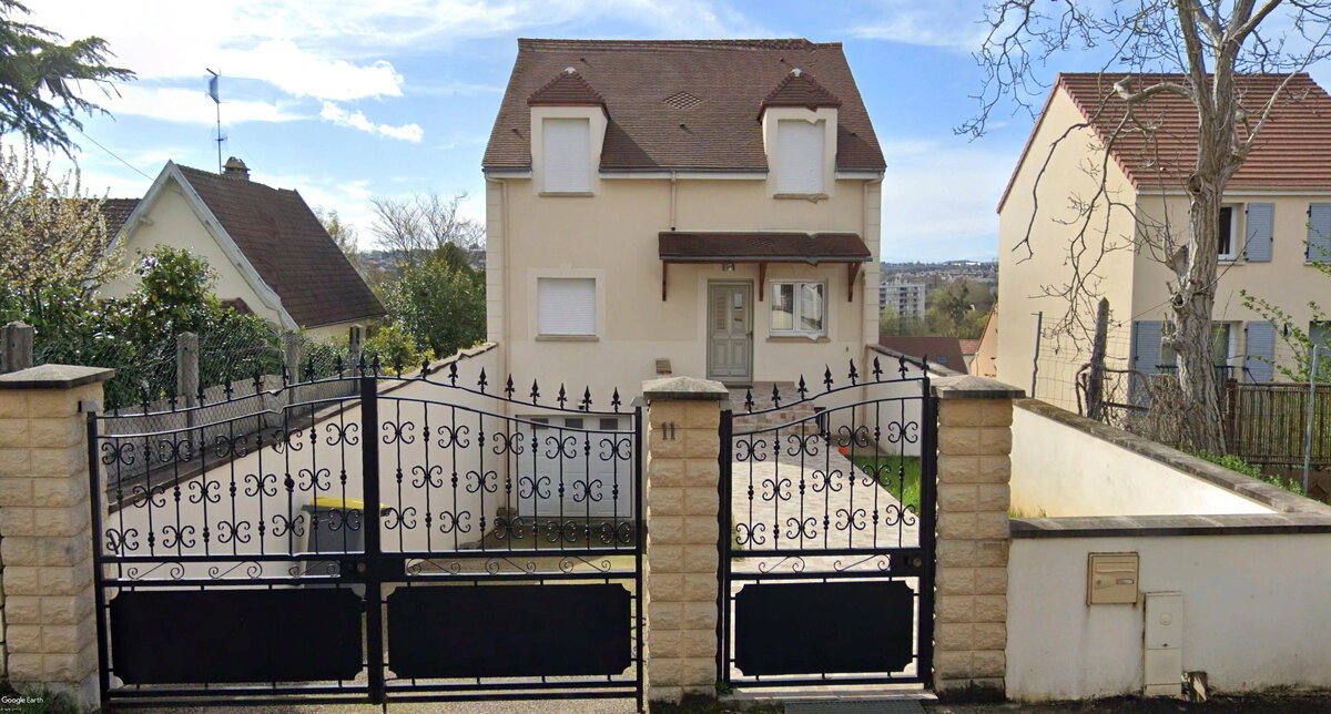 Типичная застройка в франции