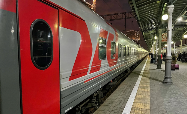 Фото племянника. Белорусский вокзал.