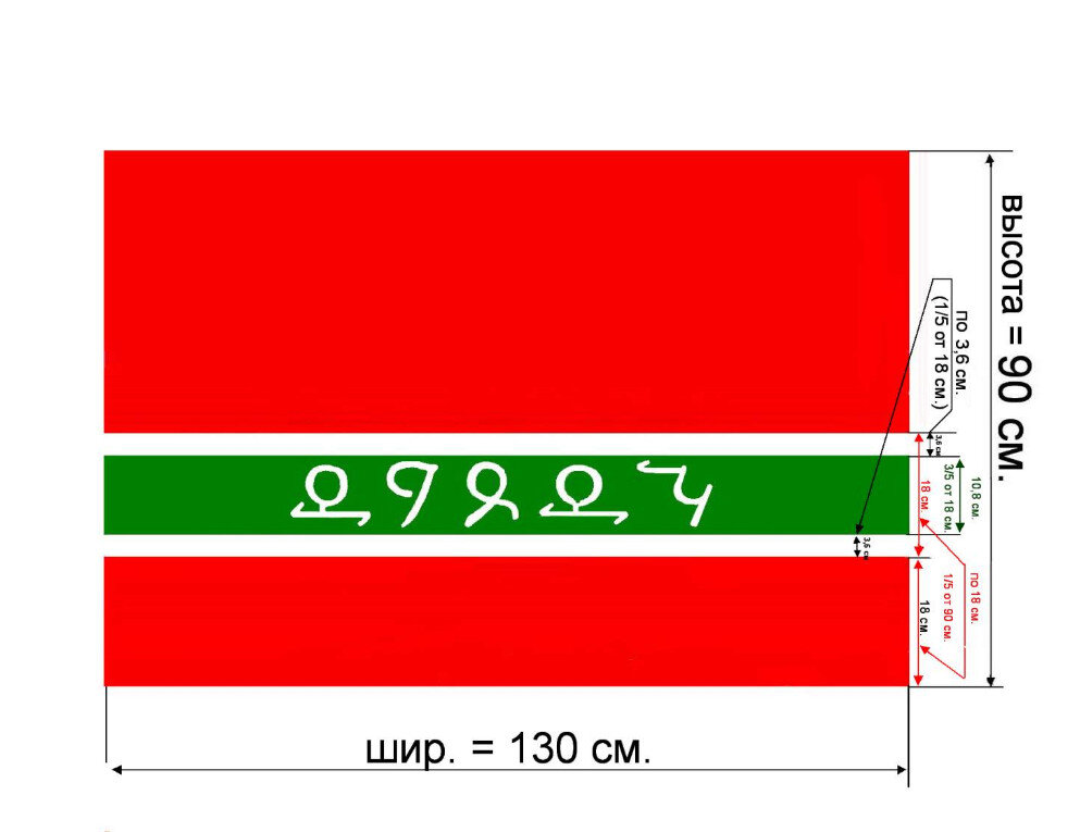 Флаг лезгинского народа фото