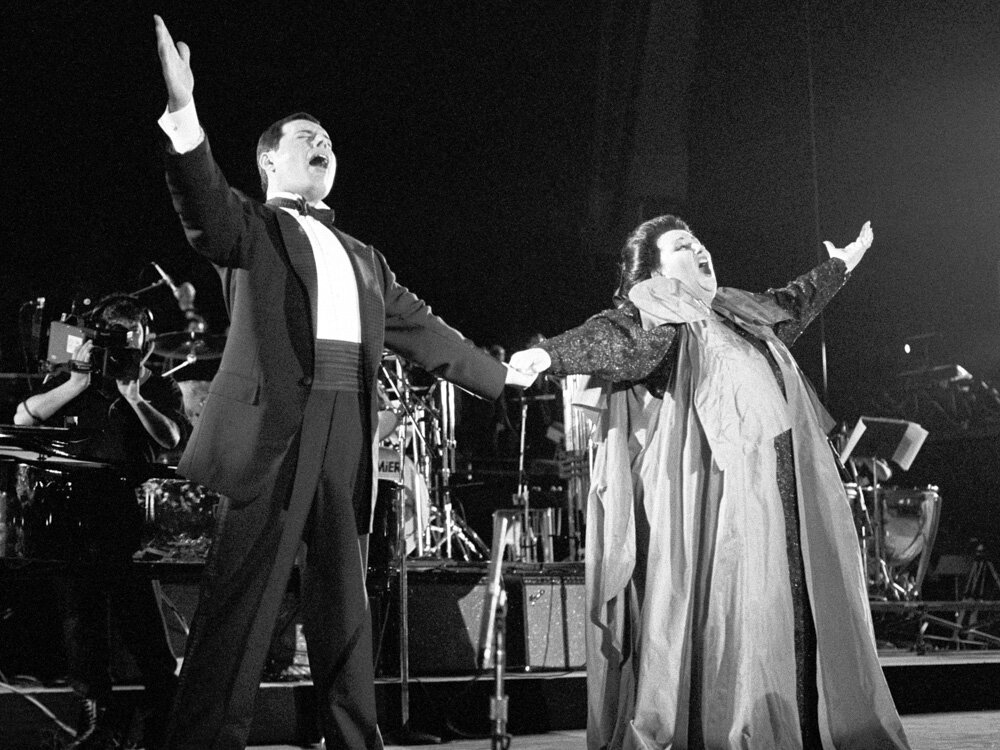 Фредди Меркьюри и Монсеррат Кабалье