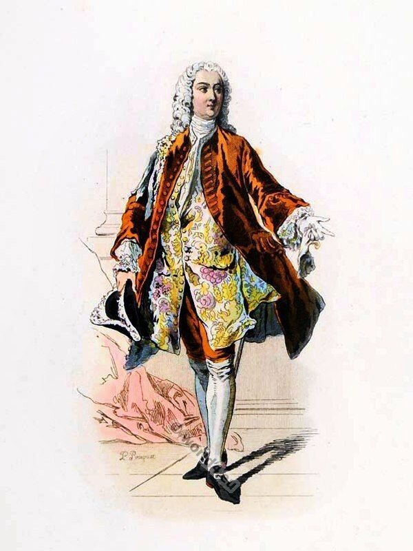 Мужской костюм эпохи барокко