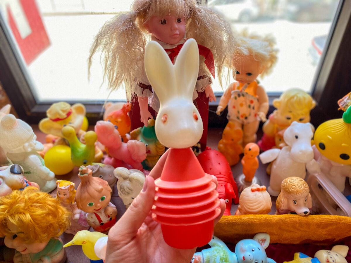 Заяц у нас был другого цвета