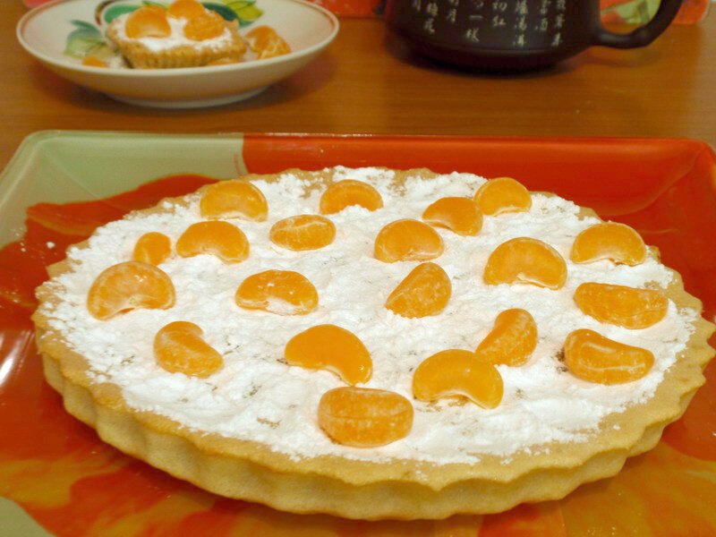 Шарлотка с бананами