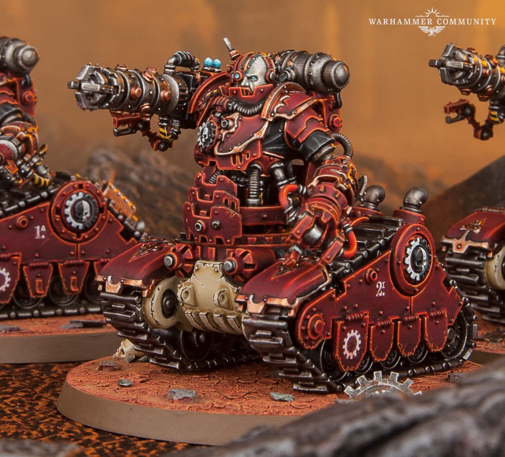 Warhammer 40000 Адептус Механикус миниатюры