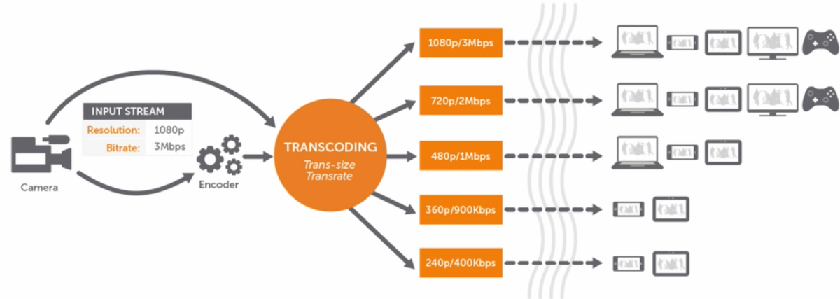 Архитектура сервиса стриминга. Transcoding. AVC или vp9. Кодек MPEG-4 HEVC.