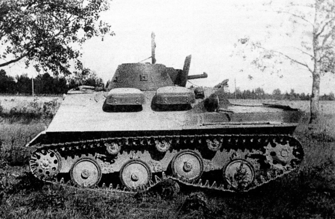 Танк № 7/4. Новая подвеска была признана лучшей в конкурсных испытаниях.