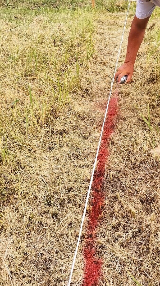 Разметка фундамента