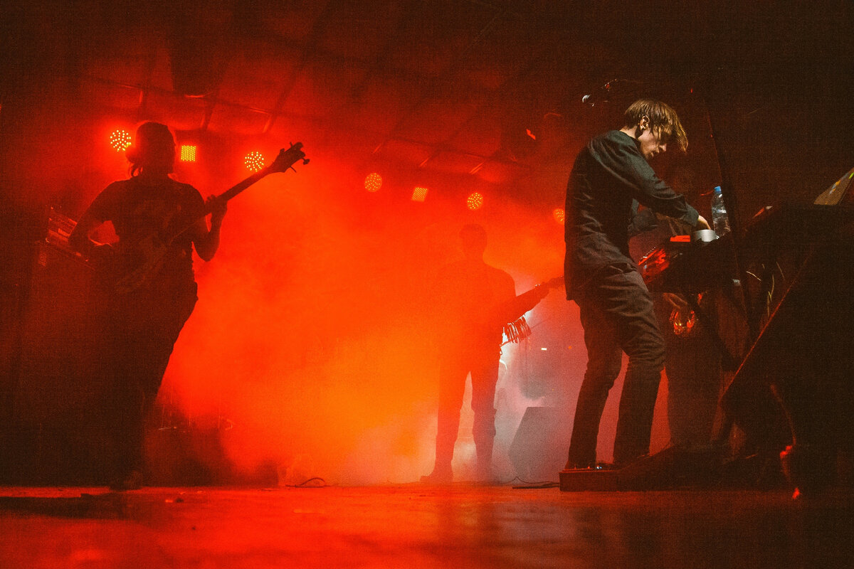 Фото с презентации первого альбома Теневой Культуры под названием "Тотальная Концепция"в клубе MOD, ноябрь 2019