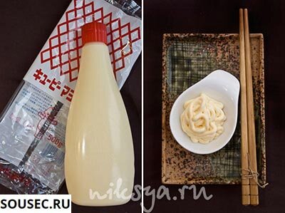 Майонез в бутылке из японии