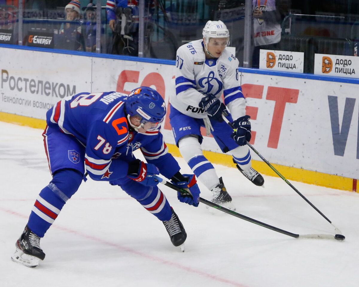 СКА обыграл "Динамо" со счётом 3:2, фото: Максим Константинов, P1spb.ru