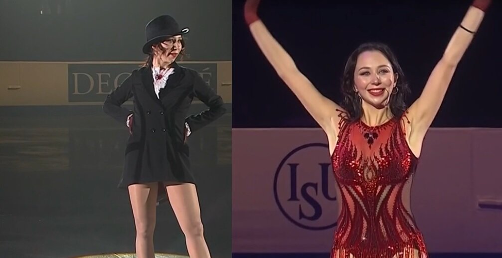 Эффектное перевоплощение Елизаветы  Туктамышевой в показательной программе