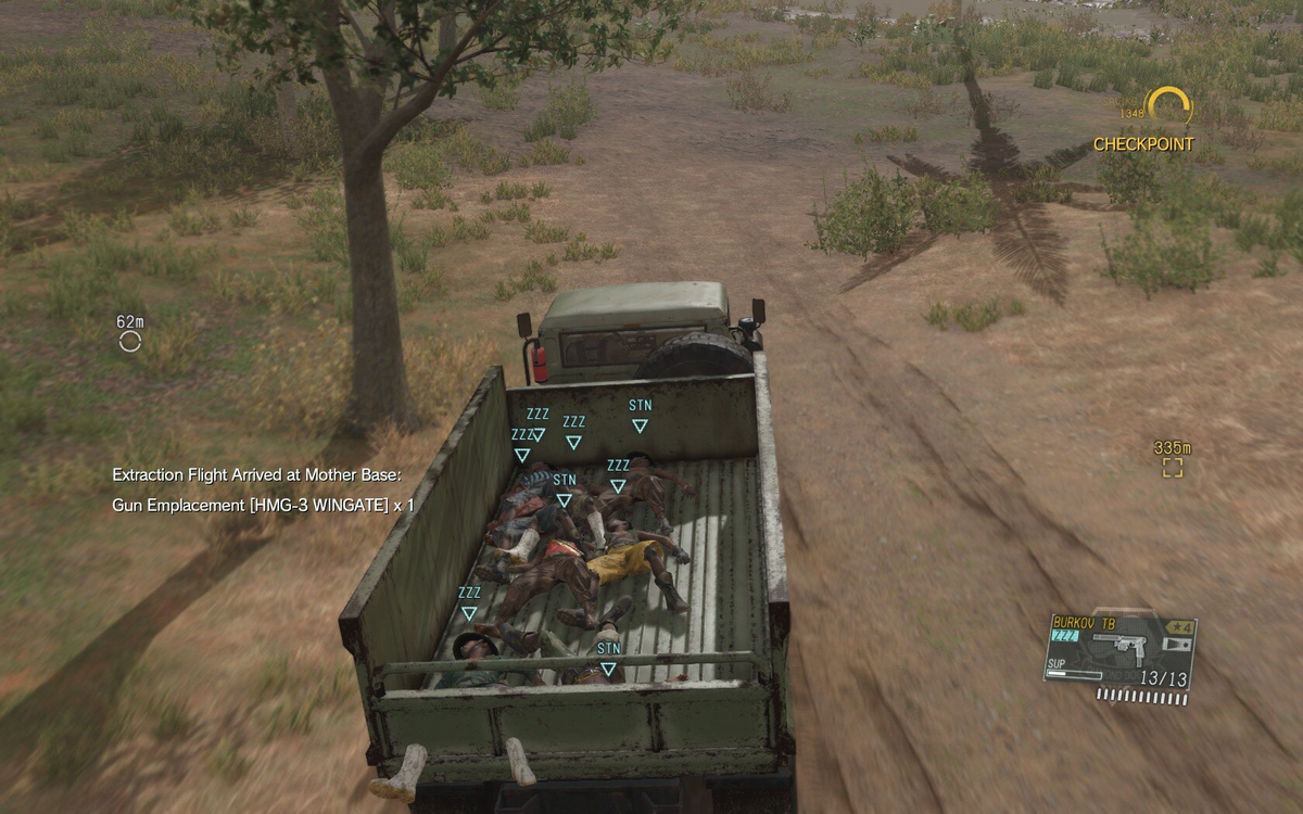 Детки просто спят. Кроме трех. Они оглушены. Можете сами догадаться, как это произошло.