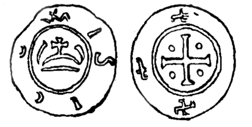 Монета Мешко I .