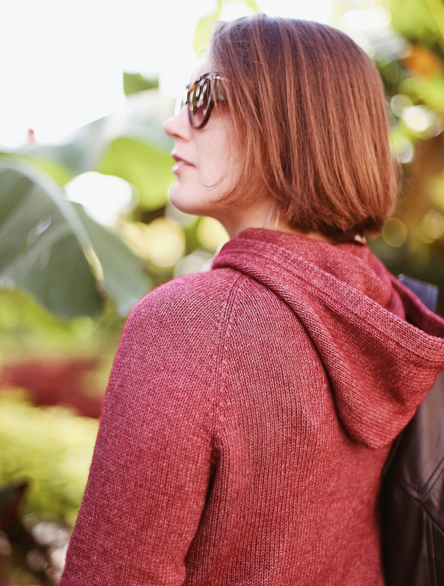 #самолетное_худи из Sandnes Garn DUO 