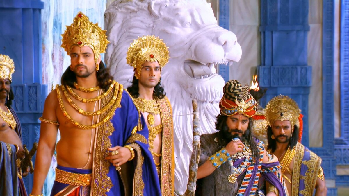 Дурьодана, Карна, Шакуни, Душасана