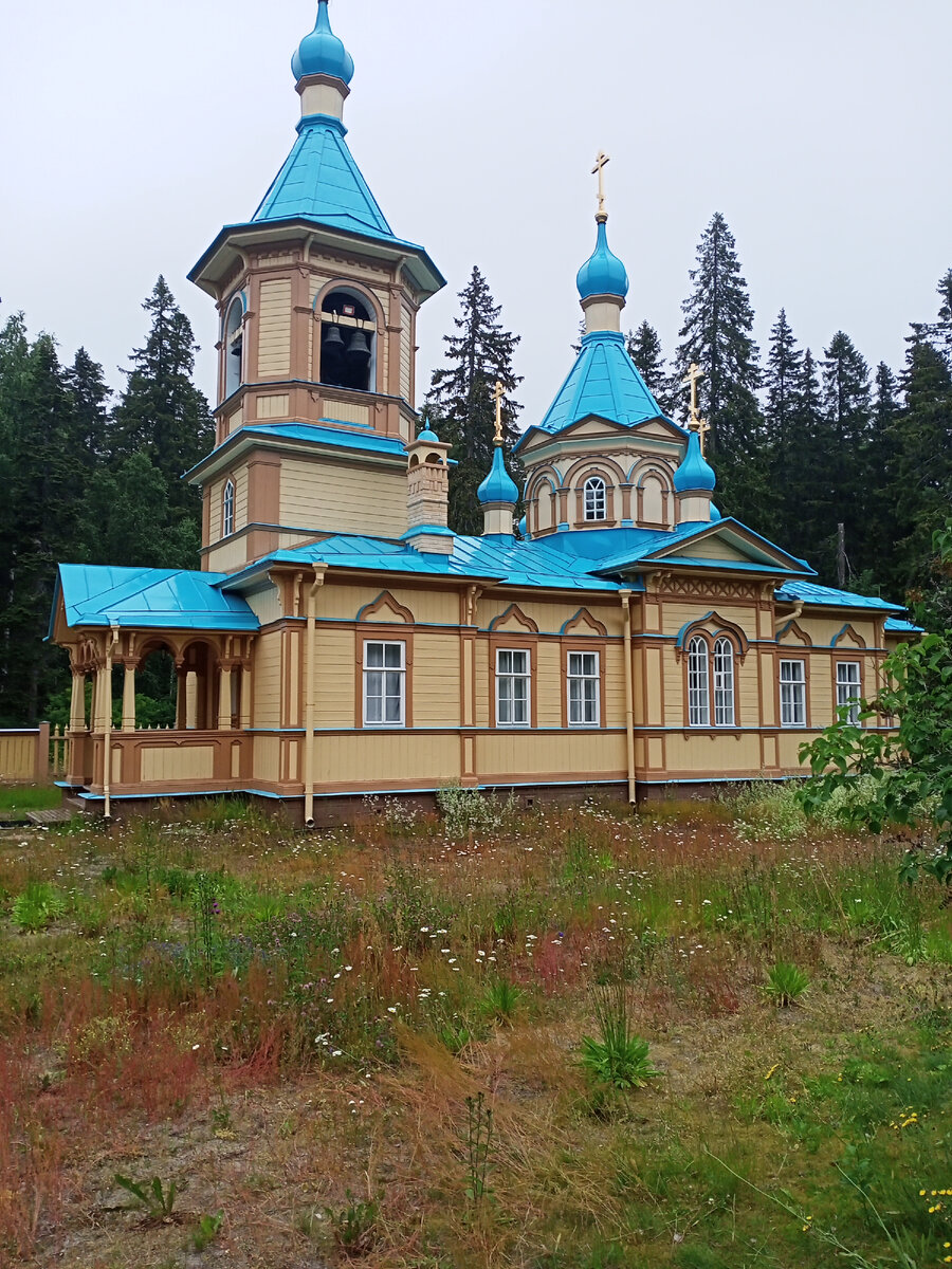 Скит на  Валааме.