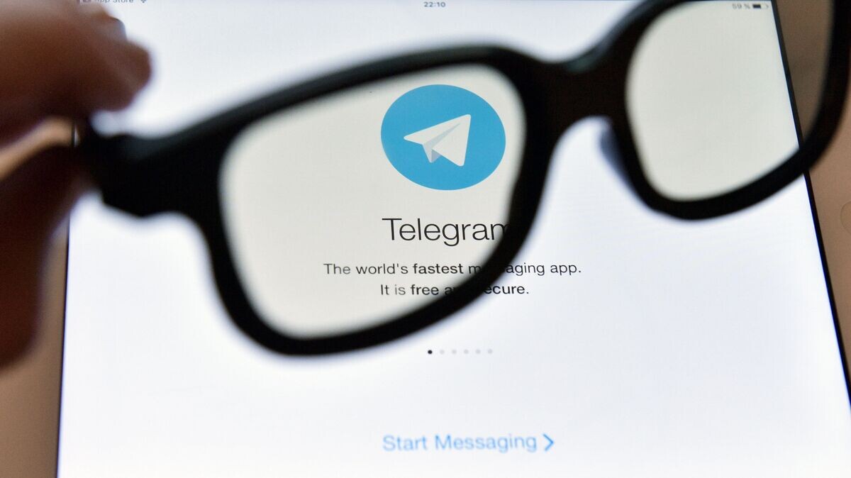    Логотип мессенджера Telegram© РИА Новости / Наталья Селиверстова