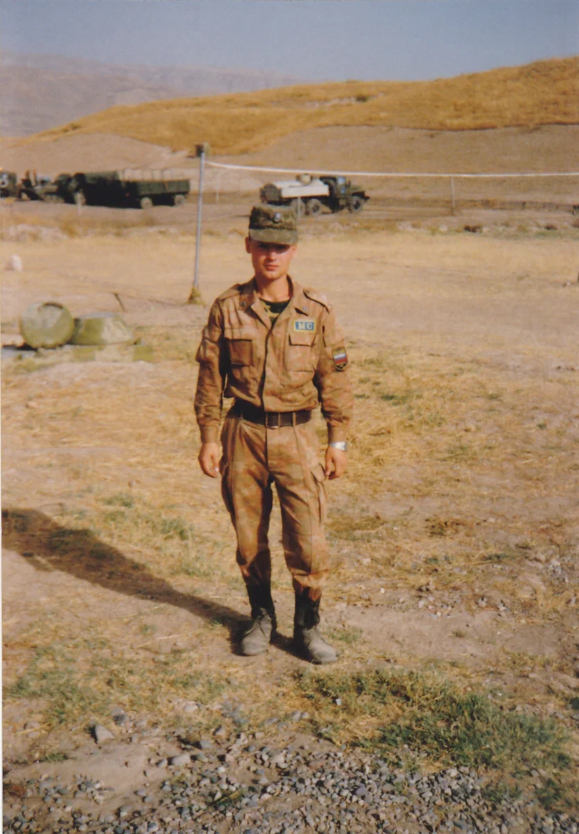 В полевом лагере. Фото из личного архива.