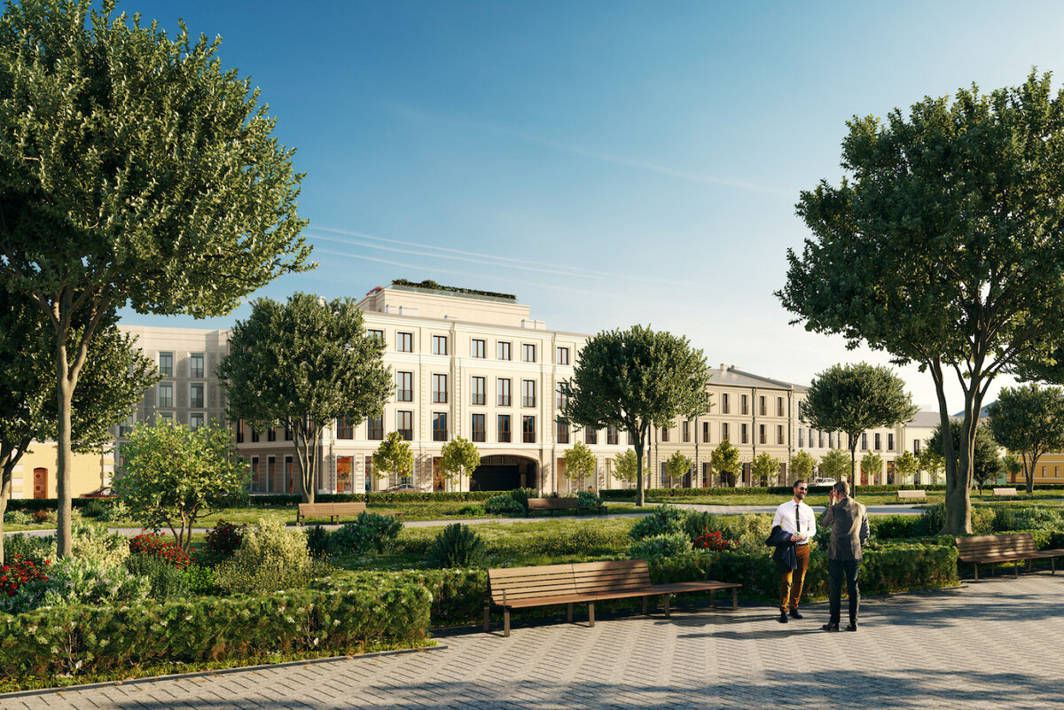 Жилой комплекс "Золотой" - закрытый жилой квартал в летописном историческом центре Москвы напротив Кремля / фото irn.ru