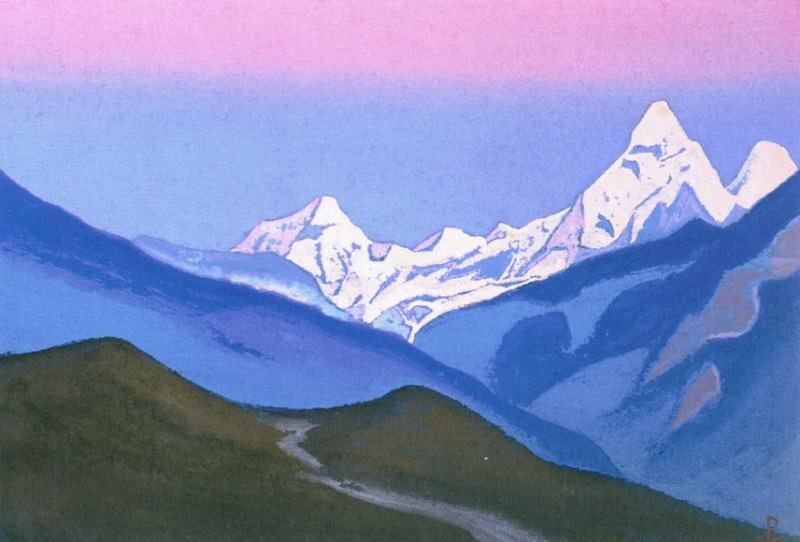 Николай Рерих. Гималаи. Сияющие вершины