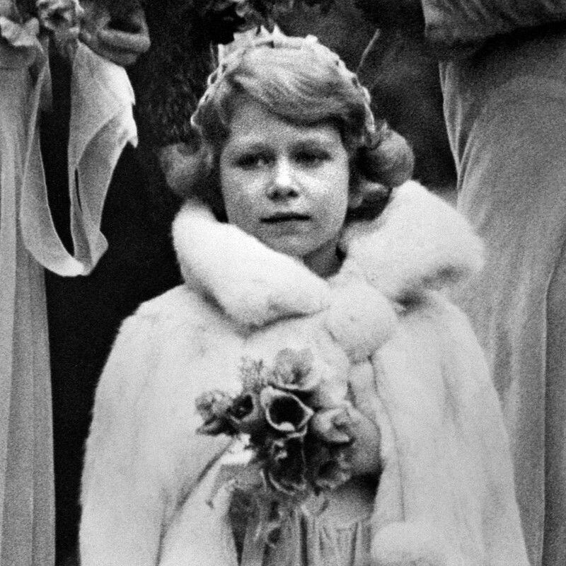 Королева Елизавета II в детстве, фото: Getty Images