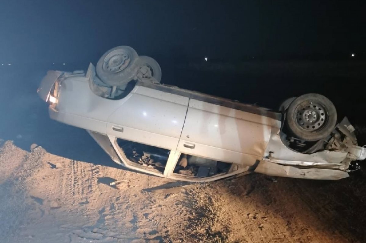    В Ростовской области пьяный водитель устроил смертельное ДТП с перевёртышем