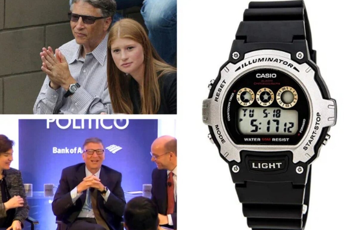 Часы gate. Касио Билла Гейтса. Билл Гейтс часы Casio. БИЛЛГЕЙТЦ И часы Касио. Часы Билла Гейтса Casio модель