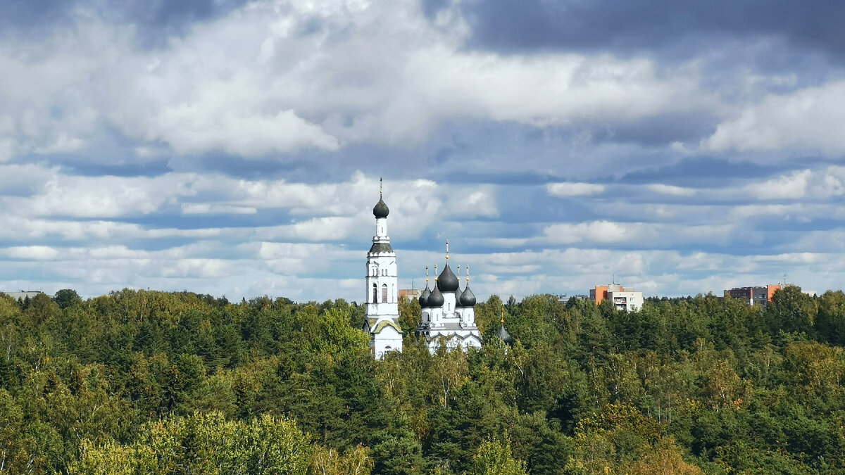 Вид на Зеленогорск с Колеса обозрения, 2021г.