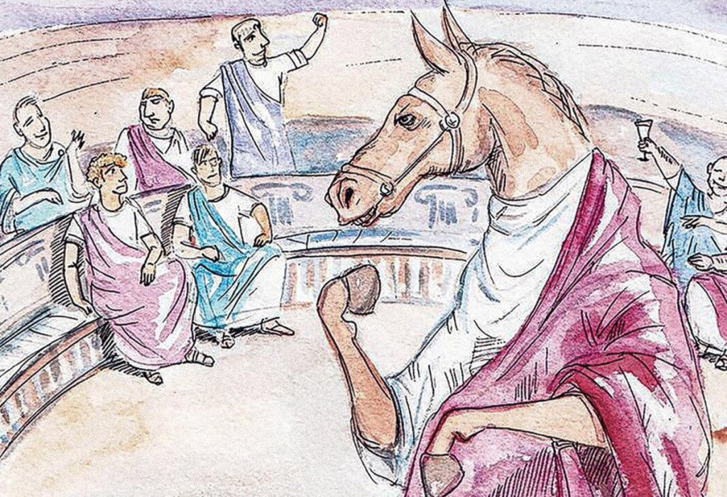 Инцитат - имя любимого коня римского императора  Калигулы. Конь стал известен благодаря тому, что своевластный правитель устроил ему роскошную жизнь, назначил сенатором и обеспечил карьеру, которой могли завидовать прославленные политики Рима.