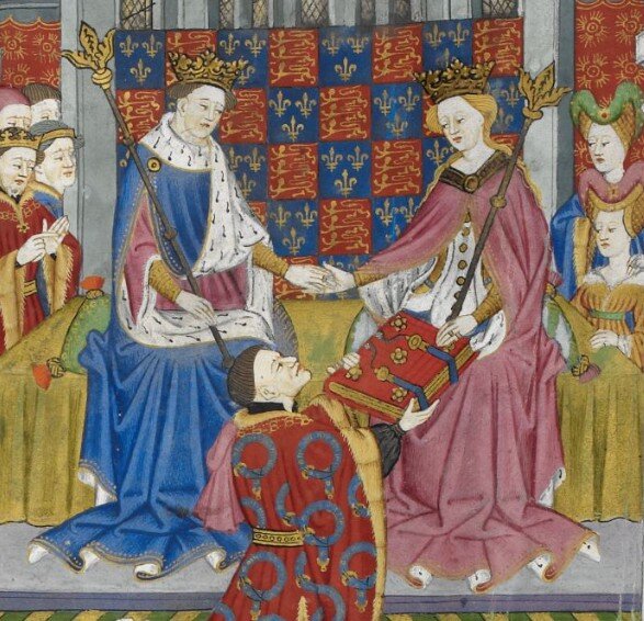Генрих VI и Маргарита Анжу.