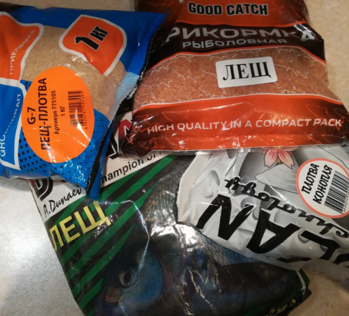 О прикормке на пальцах или кушать подано.