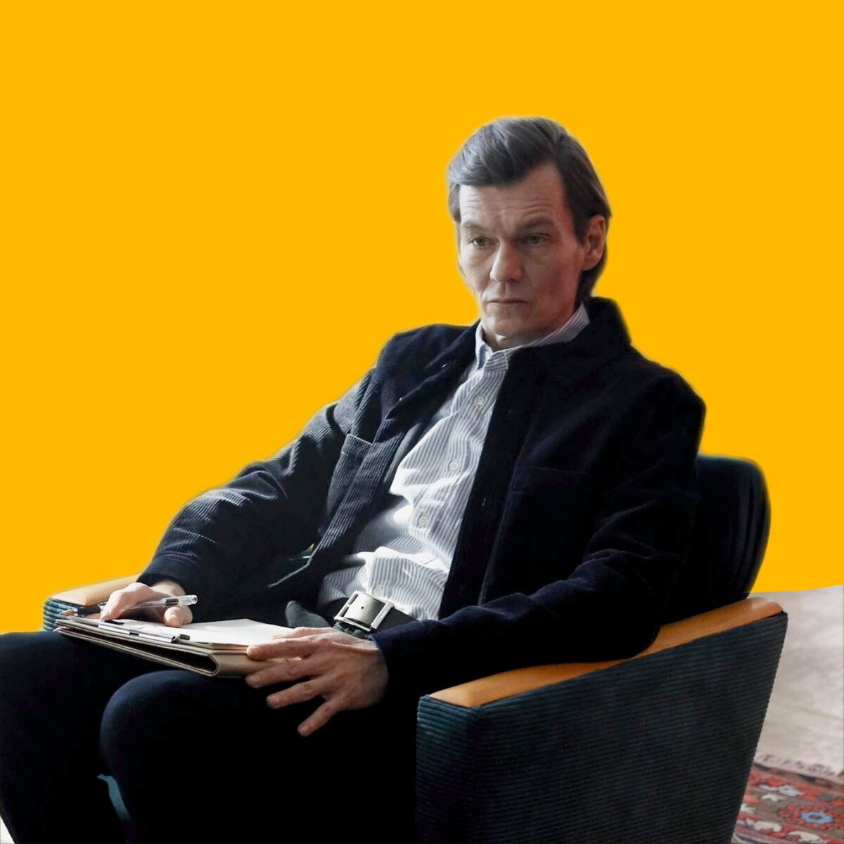 Филипп Янковский в роли подозрительного психолога