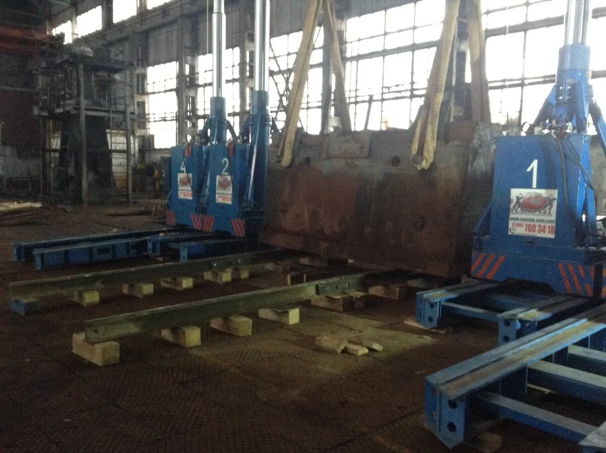 Монтаж прессов и прессового оборудования в Екатеринбурге