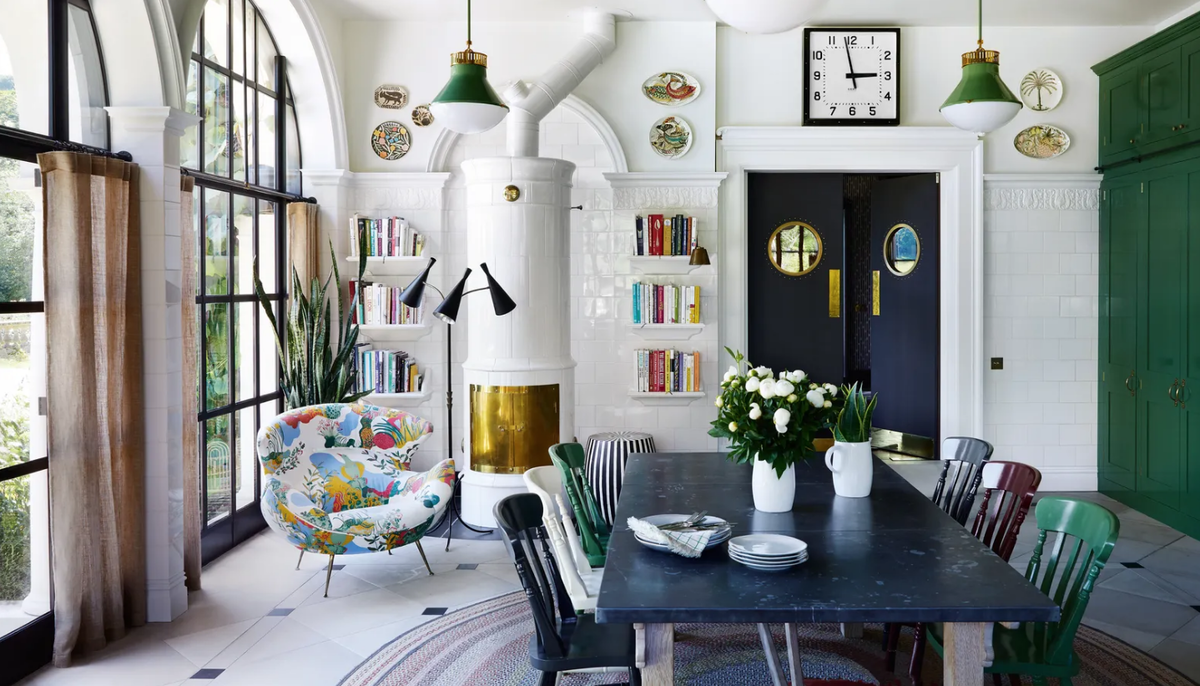 Лёгкий интерьер с красивой расстановкой. Яндекс картинки.