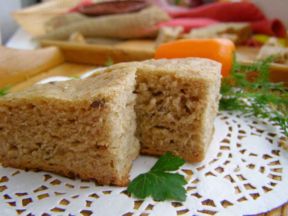 Хлеб. испеченный мною лично. Авторское фото. 