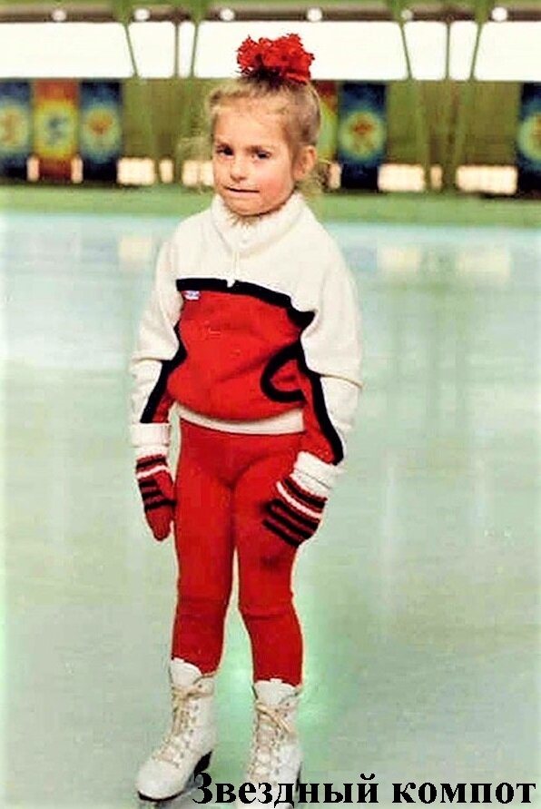 Александра Савельева в детстве