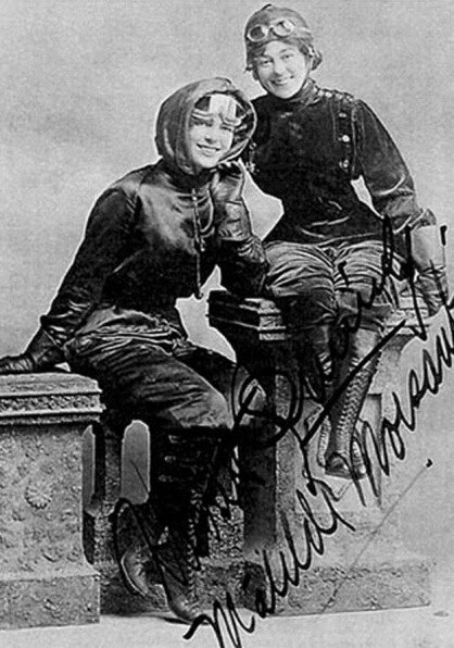 Харриет Квимби и Матильда Монсайт