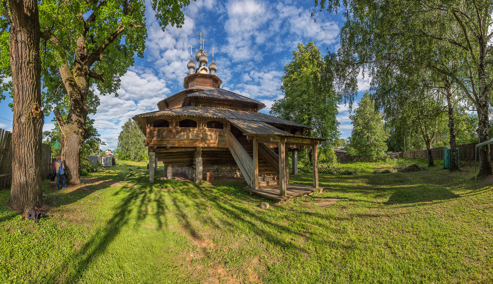 Старо Вознесенская деревянная Церковь Торжок