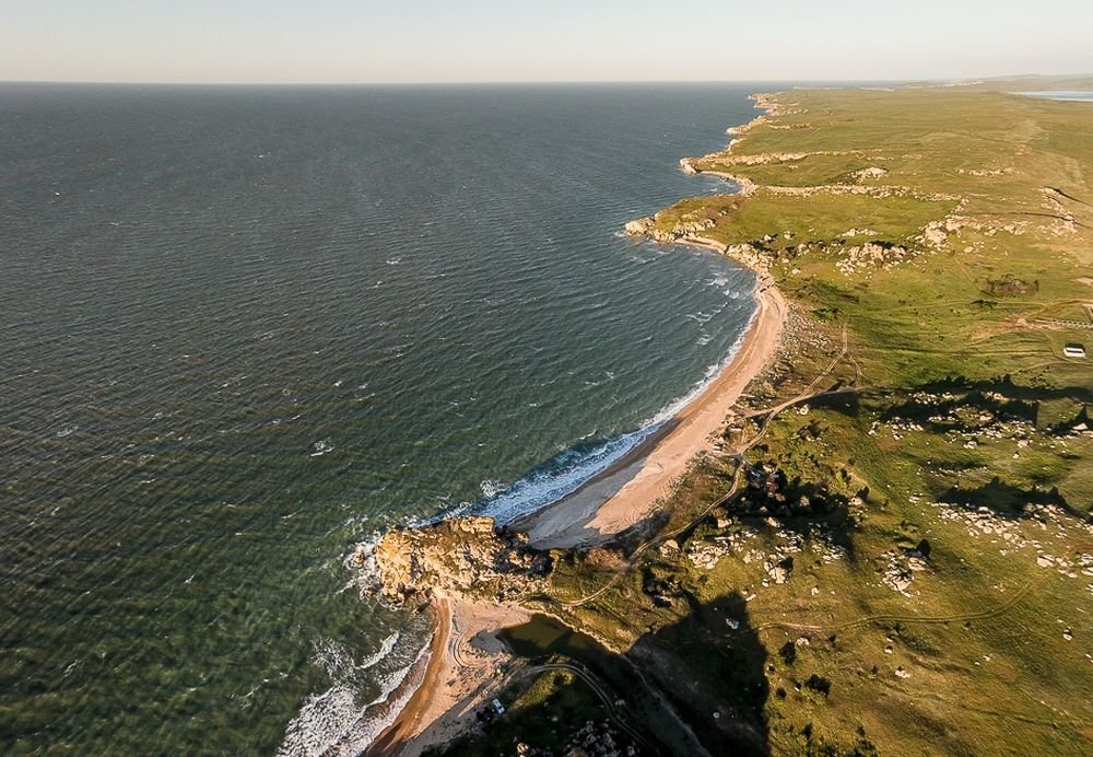 Азовское море генеральские пляжи