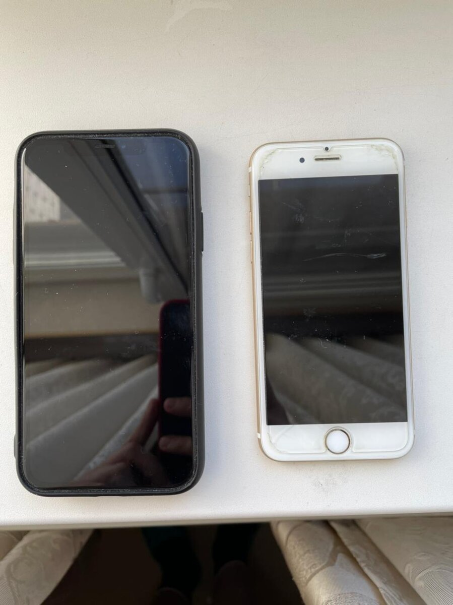 Iphone XR и Iphone 6. Личное фото