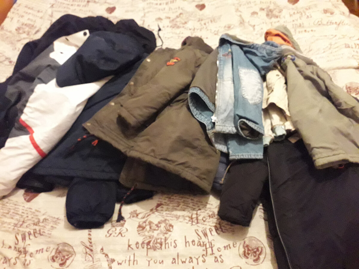 Расхламление верхней одежды. До