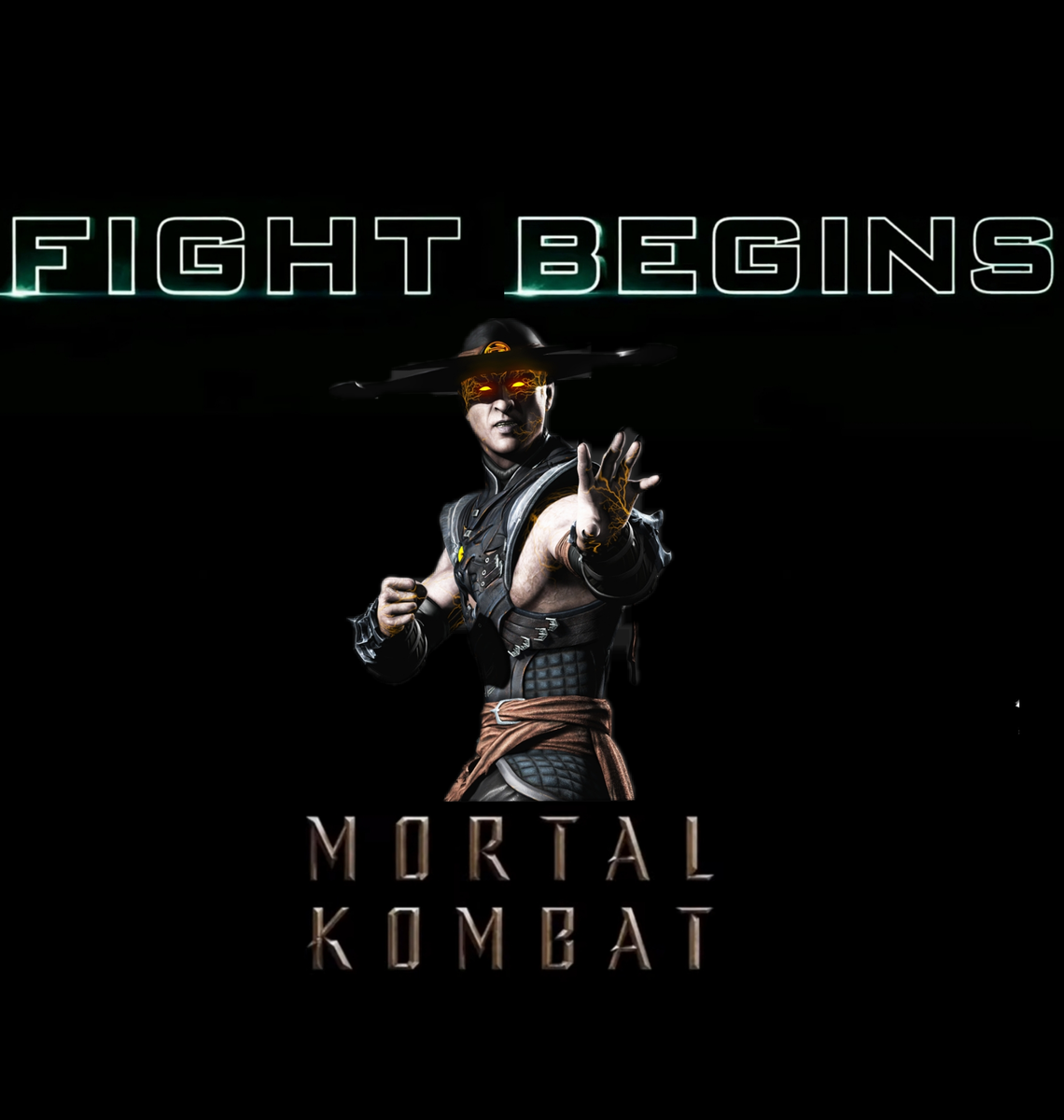 Коллаж подготовлен самостоятельно, из кадров трейлера фильма "Мортал Комбат" и фото персонажа Кунг Лао из МК11