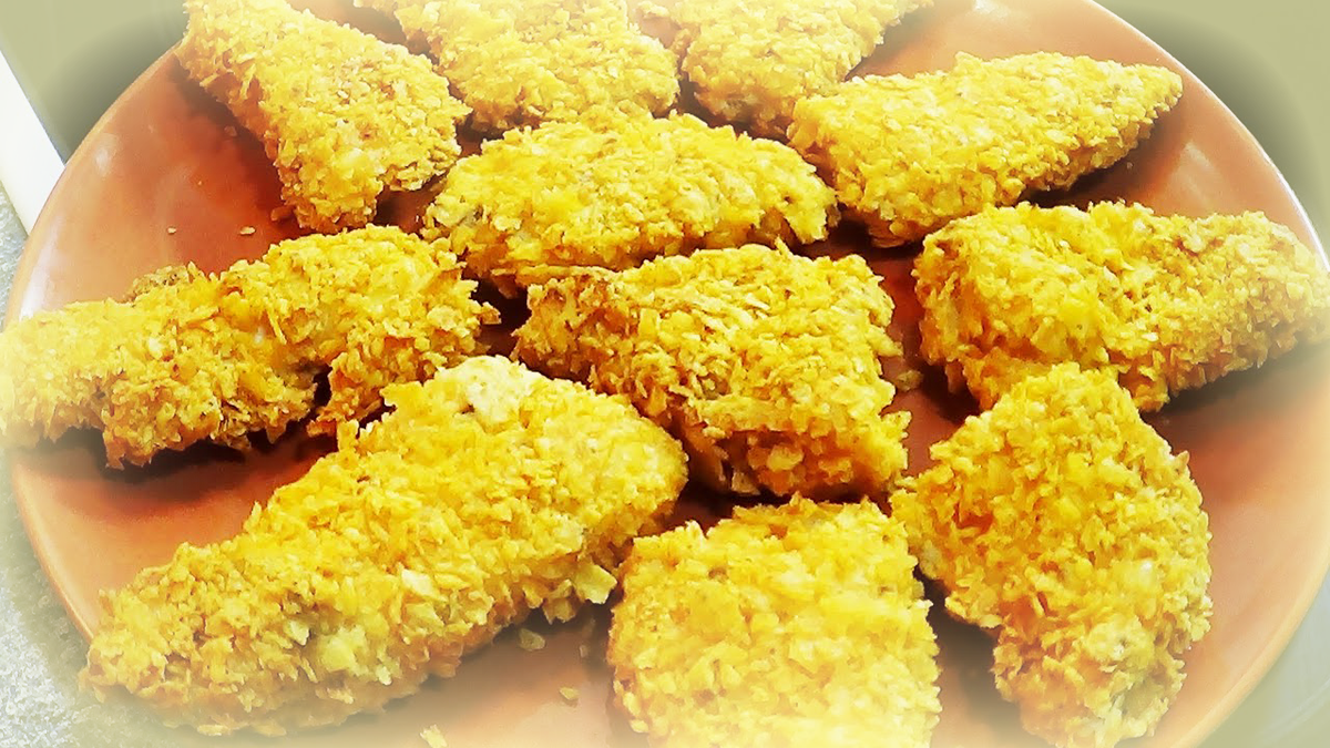 Готовим хрустящие стрипсы как в KFC | Быстро и вкусно готовим просто | Дзен