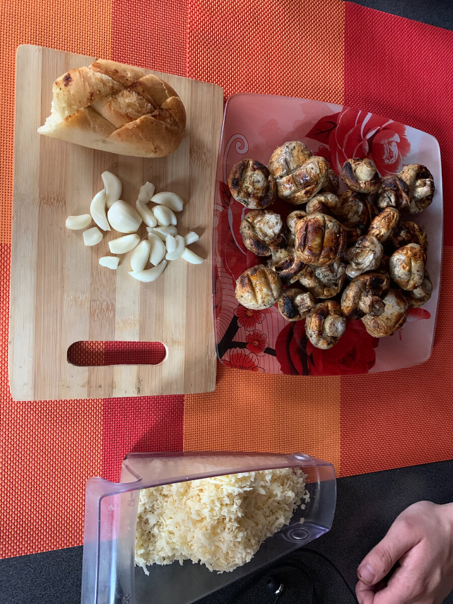 Грибы на мангале, вкуснотища!😊