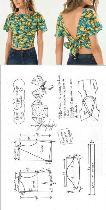 Pin on Ш выкройки P.38-40 T shirt sewing pattern, Simple top pattern, Top patter