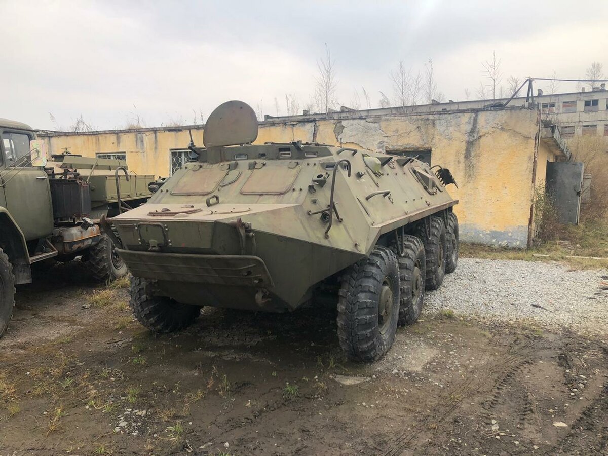 БТР-60. Источник иллюстрации - auto.ru