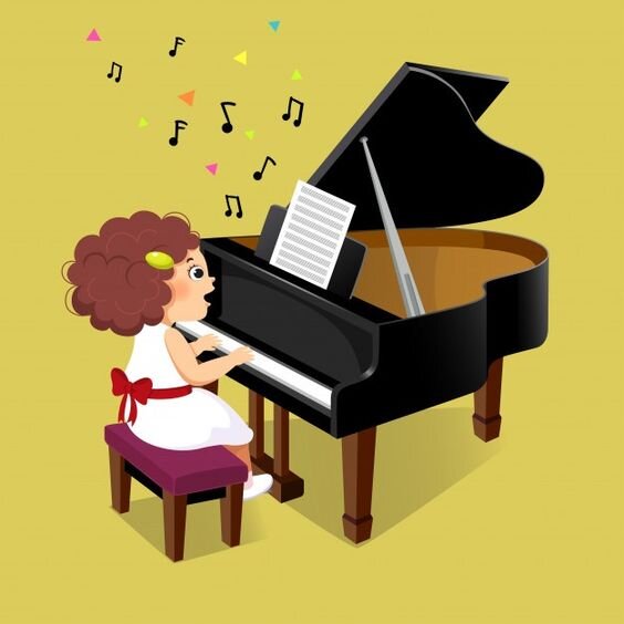 Источник: https://www.freepik.com/premium-vector/cute-little-girl-playing-grand-piano_9499029.htm?epik=dj0yJnU9c05wLTdPSGJsWFAyQlRaRWlKcDA5eHNfcWtocGcwZkcmcD0wJm49Sm1GSHFjWWoyNTFhQk9ZbVhMRGlTdyZ0PUFBQUFBR0NWR0tn