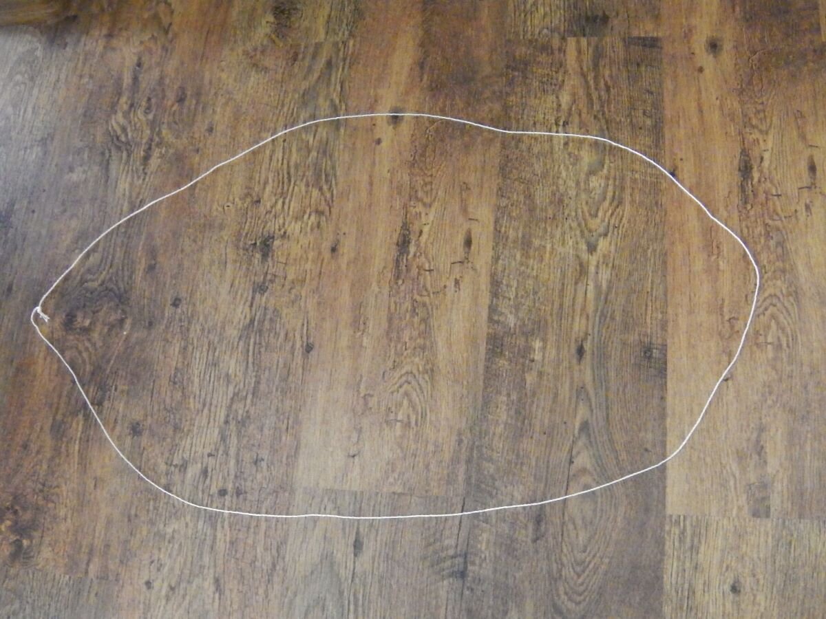 Веревочное кашпо. Фото автора